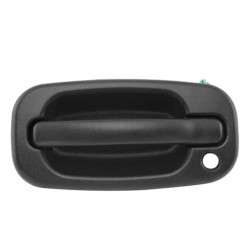 MANIJA EXTERIOR CV SILVERADO 99-06/SUBURBAN/TAHOE/SONORA 00-06/AVALANCHE 02-06 GM SIERRA 99-06/YUKON 00-06 CV CHEYENNE 99-06 CON HOYO PARA LLAVE NEGRA PLASTICO TWN HUSHAN 15034985 Izquierdo Delantera