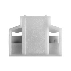 REPUESTO DE ELEVADOR FD EXPLORER 02-05/EXPEDITION 03-06 CR PT CRUISER 01-10 BASE CORREDERA 1 PIEZA BLANCO PLASTICO MEX GENERICA Derecho/Izquierdo Delantera