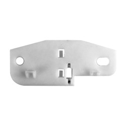 REPUESTO DE ELEVADOR FD FIESTA 03-10/ECOSPORT 04-07 BASE CORREDERA 1 PIEZA BLANCO PLASTICO MEX GENERICA Derecho Delantera