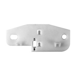 REPUESTO DE ELEVADOR FD ECOSPORT 04-07/FIESTA 03-10 BASE CORREDERA 1 PIEZA BLANCO PLASTICO MEX GENERICA Izquierdo Delantera