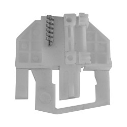 REPUESTO DE ELEVADOR JP LIBERTY 05-07 BASE CORREDERA 1 PIEZA PLASTICO MEX GENERICA Izquierdo Trasera