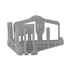 REPUESTO DE ELEVADOR BW SERIE 3 E90/E91 06-11 BASE CORREDERA 1 PIEZA PLASTICO MEX GENERICA Izquierdo Trasera