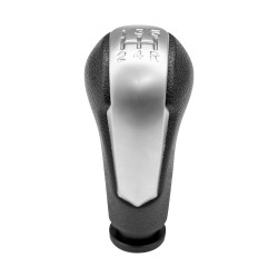 PERILLA CV SPARK 11-17/BEAT HATCHBACK/SEDAN 18-21 DE PALANCA NEGRO FILO PLATA CORRUGADA TIPO ORINGINAL PLASTICO CHN CHIN Delantera