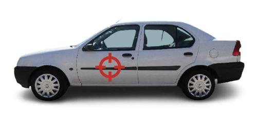 98-02 Ford Fiesta 4 Pts Elevador Manual Vidrio Delantero Izq