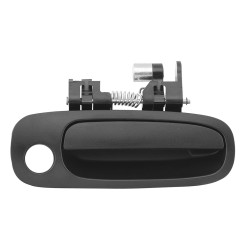 MANIJA EXTERIOR TY COROLLA CV GEO PRIZM 98-02 CON HOYO PARA LLAVE CORRUGADA NEGRA PLASTICO TWN HUSHAN 94857480 Derecho Delantera