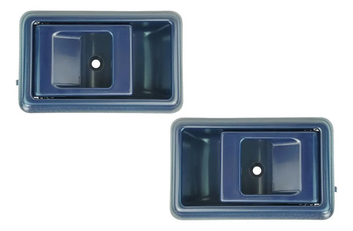 89-92 Geo Prizm Manijas Interiores Color Azul 2 Piezas