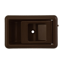 MANIJA INTERIOR TY 4RUNNER 90-95/COROLLA 83-91/HILUX 89-97/TACOMA 95-00/TERCEL 87-90 CV GEO PRIZM 89-91 CAFE PLASTICO TWN HUSHAN 69205-04010-B Derecho Delantera/Trasera