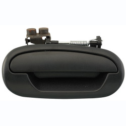 MANIJA EXTERIOR FD F-150/F-250 97-08/LOBO 97-03 CORRUGADA NEGRA PLASTICO TWN HUSHAN F75Z-7826600 Derecho Trasera