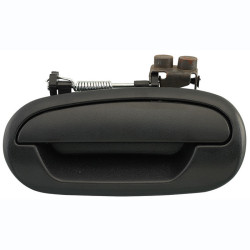 MANIJA EXTERIOR FD F-150/F-250 97-08/LOBO 97-03 CORRUGADA NEGRA PLASTICO TWN HUSHAN F75Z-7826601 Izquierdo Trasera