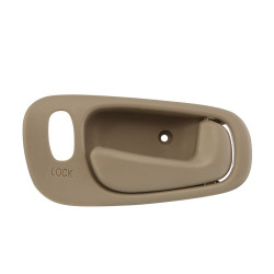 MANIJA INTERIOR TY COROLLA CV GEO PRIZM 98-02 CON HOYO PARA SEGURO BEIGE PLASTICO TWN HUSHAN 94859668 Derecho Delantera/Trasera
