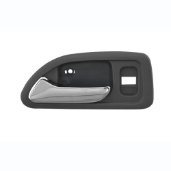 MANIJA INTERIOR HD ACCORD 4P SEDAN 94-97 CON HOYO PARA SEGURO GRIS OBSCURO/CROMADO PLASTICO TWN HUSHAN 72165-SV4-A02ZC Izquierdo Delantera