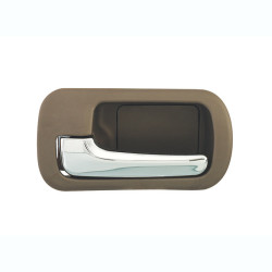 MANIJA INTERIOR HD CIVIC 4P SEDAN 01-05 CAFE/CROMADO PLASTICO TWN HUSHAN 72660-S5N-C01ZB Izquierdo Trasera
