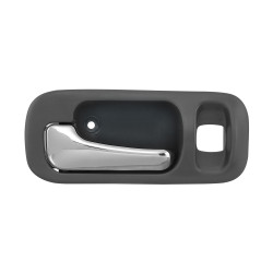 MANIJA INTERIOR HD CR-V 97-01/ODYSSEY 95-98 CON HOYO PARA SEGURO NEGRO PLASTICO TWN HUSHAN 72664-S10-000-MG Izquierdo Trasera