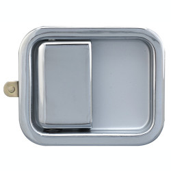 MANIJA EXTERIOR JP WRANGLER 87-06 PUERTA COMPLETA CROMADA ZINC TWN HUSHAN J5758172 Derecho Delantera