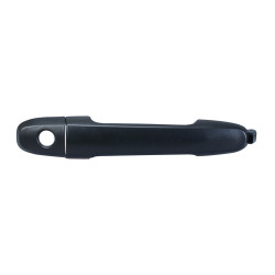 MANIJA EXTERIOR PT VIBE 03-10 TY CAMRY 02-06/COROLLA 03-13/HIGHLANDER 01-07/HILUX VIGO 05-15/MATRIX 03-13/RAV4 01-12/YARIS 06-11/SCION 05-10 CON HOYO PARA LLAVE CORRUGADA NEGRA PLASTICO TWN HUSHAN 69217-02060 Derecho/Izquierdo Delantera