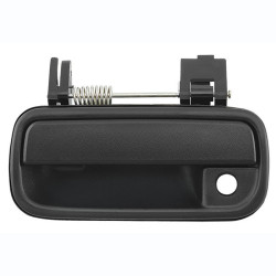 MANIJA EXTERIOR TY HILUX 98-04 CON HOYO PARA LLAVE CORRUGADA NEGRA PLASTICO TWN HUSHAN 69220-YE011 Izquierdo Delantera