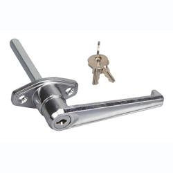 MANIJA EXTERIOR TIPO L CROMADA METAL TWN HUSHAN Derecho/Izquierdo