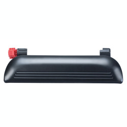 MANIJA EXTERIOR FD ESCORT MR TRACER 91-96 CORRUGADA NEGRA PLASTICO TWN HUSHAN F4CZ-5822404G Derecho Delantera