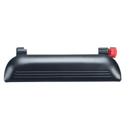 MANIJA EXTERIOR FD ESCORT MR TRACER 91-96 CORRUGADA NEGRA PLASTICO TWN HUSHAN F3CZ-5822405A Izquierdo Delantera