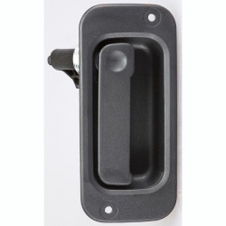 MANIJA INTERIOR FD F-150 REGULAR CAB/LOBO REGULAR CAB 04-08 NEGRO PLASTICO TWN HUSHAN 4L3Z-1526604-AAA Derecho Trasera