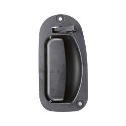 MANIJA INTERIOR FD F-150/F-250 SUPER CAB 97-08/LOBO SUPER CAB 97-03 NEGRO PLASTICO TWN HUSHAN F75Z-1826600-AAA Derecho Trasera