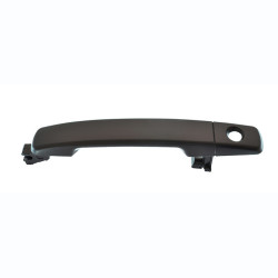 MANIJA EXTERIOR NS FRONTIER/XTERRA 05-15 CON HOYO PARA LLAVE CORRUGADA NEGRA PLASTICO TWN HUSHAN 80607-EA050 Izquierdo Delantera