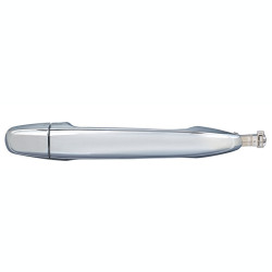 MANIJA EXTERIOR TY TACOMA 05-15/4RUNNER 03-09/CAMRY 07-11/HIGHLANDER 08-13/AVALON 05-13/SIENNA 04-10/PREVIA 06-15/LAND CRUISER FJ120 03-09 SIN HOYO PARA LLAVE CROMADA PLASTICO TWN HUSHAN 69210-58010 Derecho Delantera