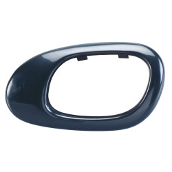 MANIJA INTERIOR PG 206 01-09 SOLO BISEL NEGRO PLASTICO TWN HUSHAN 9119-F2 Derecho Delantera/Trasera