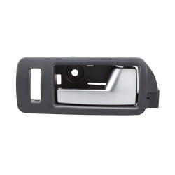 MANIJA INTERIOR FD MUSTANG 05-14 CON HOYO PARA SEGURO NEGRA/CROMO PLASTICO TWN HUSHAN AR3Z-6322600-DB Derecho Delantera