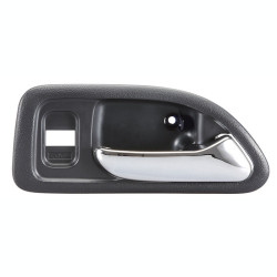MANIJA INTERIOR HD ACCORD 4P SEDAN 94-97 CON HOYO PARA SEGURO NEGRA/CROMO PLASTICO TWN HUSHAN Derecho Delantera