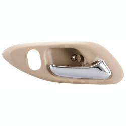 MANIJA INTERIOR HD ACCORD 2P COUPE 98-02 CON HOYO PARA SEGURO BEIGE/CROMADA PLASTICO TWN HUSHAN 72125-S82-A01ZC Derecho Delantera