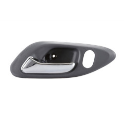 MANIJA INTERIOR HD ACCORD 2P COUPE 98-02 CON HOYO PARA SEGURO GRIS OBSCURO/CROMADO PLASTICO TWN HUSHAN 72165-S82-A01ZA Izquierdo Delantera
