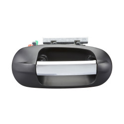 MANIJA EXTERIOR FD EXPEDITION LC NAVIGATOR 03-17 SIN HOYO PARA LLAVE LISA PARA PINTAR NEGRA/CROMO TWN HUSHAN 9L7Z-7822404-AA Derecho Delantera/Trasera