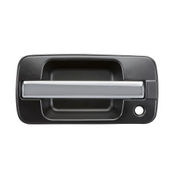 MANIJA EXTERIOR IZ TROOPER 98-02 CON HOYO PARA LLAVE LISA PARA PINTAR NEGRA/CROMO PLASTICO TWN HUSHAN 8-97817-287-1 Izquierdo Delantera