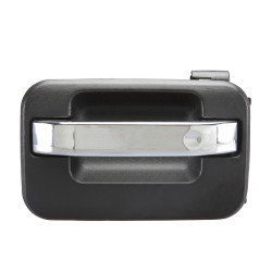 MANIJA EXTERIOR FD LOBO 04-08 LC MARK LT 06-13 CORRUGADA NEGRA/CROMO PLASTICO TWN HUSHAN 9L3Z-1626605-AA Izquierdo Trasera