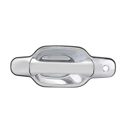MANIJA EXTERIOR CV COLORADO GM CANYON 04-12 CON HOYO PARA LLAVE CROMADA PLASTICO TWN HUSHAN Izquierdo Delantera