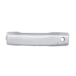 MANIJA EXTERIOR NS TITAN LE/SE/ARMADA 04-15 IN QX56 04-10 CON HOYO PARA LLAVE CROMADA PLASTICO TWN HUSHAN Izquierdo Delantera