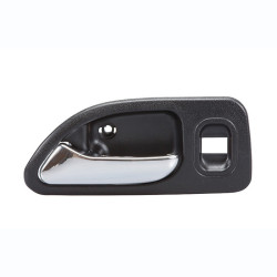 MANIJA INTERIOR HD ACCORD 4P SEDAN 94-97 CON HOYO PARA CRISTAL NEGRA/CROMO PLASTICO TWN HUSHAN 72665-SV4-013Z-A Izquierdo Trasera