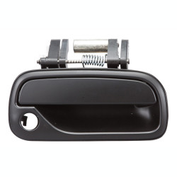 MANIJA EXTERIOR TY TUNDRA CABINA REGULAR Y MEDIA CABINA 00-06 CON HOYO PARA LLAVE LISA PARA PINTAR NEGRA PLASTICO TWN HUSHAN 69210-34040-C1 Derecho Delantera