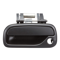 MANIJA EXTERIOR TY TUNDRA CABINA REGULAR Y MEDIA CABINA 00-06 CON HOYO PARA LLAVE LISA PARA PINTAR NEGRA PLASTICO TWN HUSHAN 69220-34040-C1 Izquierdo Delantera