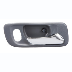 MANIJA INTERIOR HD ACCORD 4P SEDAN 98-02/ODYSSEY 99-04 CON HOYO PARA SEGURO GRIS/CROMO PLASTICO TWN HUSHAN Derecho Delantera