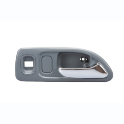 MANIJA INTERIOR HD ACCORD 4P SEDAN 94-97 CON HOYO PARA SEGURO Y CRISTAL GRIS CLARO/CROMADO PLASTICO TWN HUSHAN 72125-SV4-003Z-H Derecho Delantera