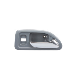 MANIJA INTERIOR HD ACCORD 4P SEDAN 94-97 CON HOYO PARA SEGURO GRIS CLARO/CROMADO PLASTICO TWN HUSHAN 72125-SV4-013Z-H Derecho Delantera