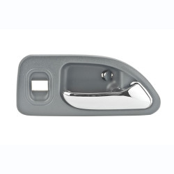 MANIJA INTERIOR HD ACCORD 4P SEDAN 94-97 CON HOYO PARA CRISTAL GRIS CLARO/CROMADO PLASTICO TWN HUSHAN 72625-SV4-013Z-G Derecho Trasera