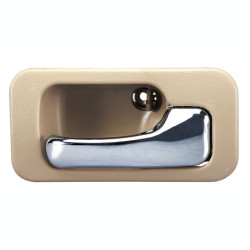 MANIJA INTERIOR HD ACCORD 4P SEDAN 90-93 BEIGE/CROMADA PLASTICO TWN HUSHAN 72620-SM4-003Z-E Derecho Trasera