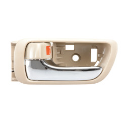 MANIJA INTERIOR TY CAMRY 02-06 BEIGE/CROMADA PLASTICO TWN HUSHAN 69206-YC030-05 Izquierdo Delantera/Trasera
