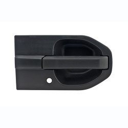 MANIJA EXTERIOR HD ELEMENT 03-11 CON HOYO PARA LLAVE CORRUGADA NEGRA PLASTICO TWN HUSHAN 72140-SCV-A01ZA Derecho Delantera
