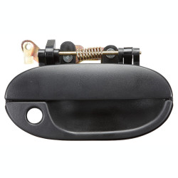 MANIJA EXTERIOR HY ACCENT 95-97 CON HOYO PARA LLAVE CORRUGADA NEGRA PLASTICO TWN HUSHAN 82660-22000-CA Derecho Delantera
