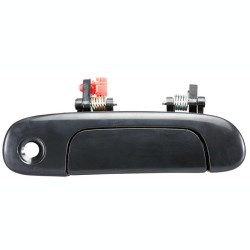 MANIJA EXTERIOR MZ 323 FAMILIA/PROTEGE 99-03 CON HOYO PARA LLAVE LISA PARA PINTAR NEGRA TWN HUSHAN B25D-58-410 Derecho Delantera