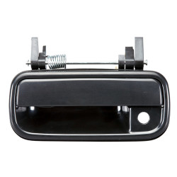 MANIJA EXTERIOR TY 4RUNNER 96-97 CON HOYO PARA LLAVE PATA CORTA LISA NEGRA PLASTICO TWN HUSHAN 69220-35040 Izquierdo Delantera